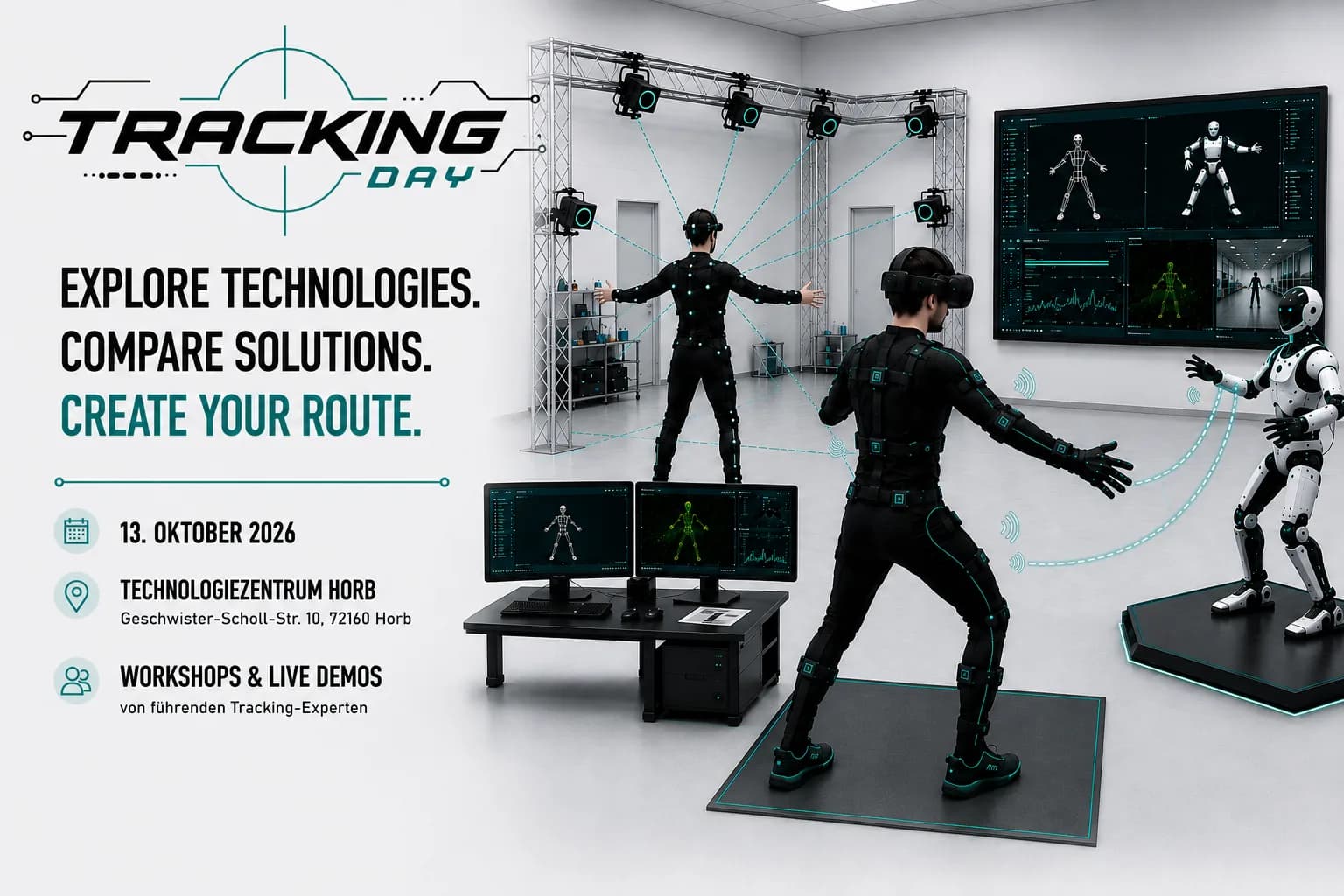 Tracking Day – Ankündigungsgrafik