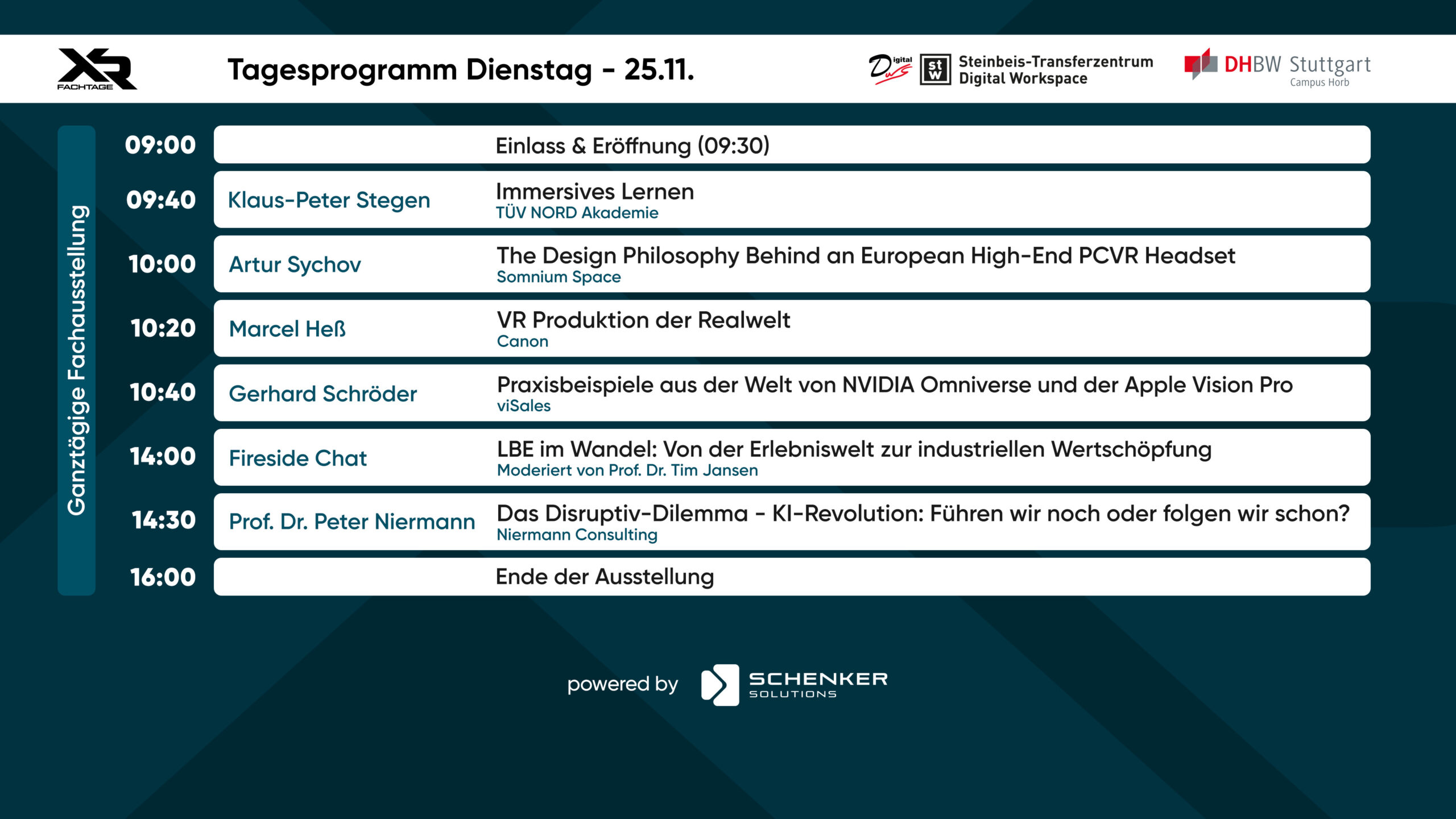 Programm Tag 2