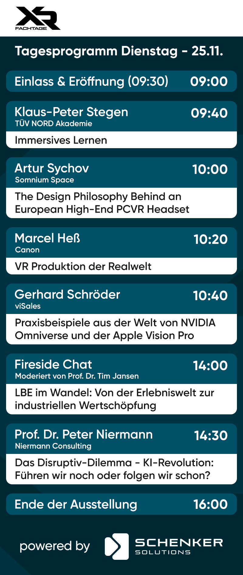 Programm Tag 2 Mobil