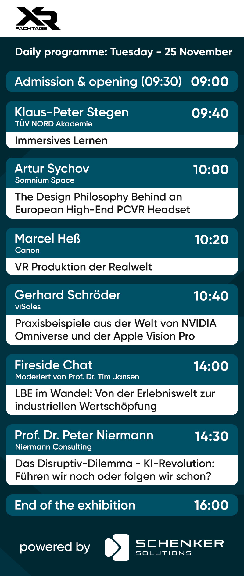 Programm Tag 2 Mobil